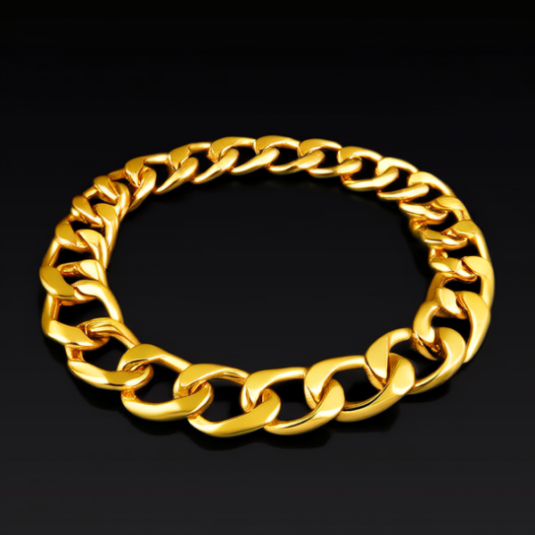 50克金链子图片